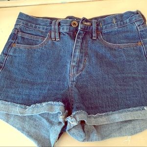 Madewell denim shorts size 24